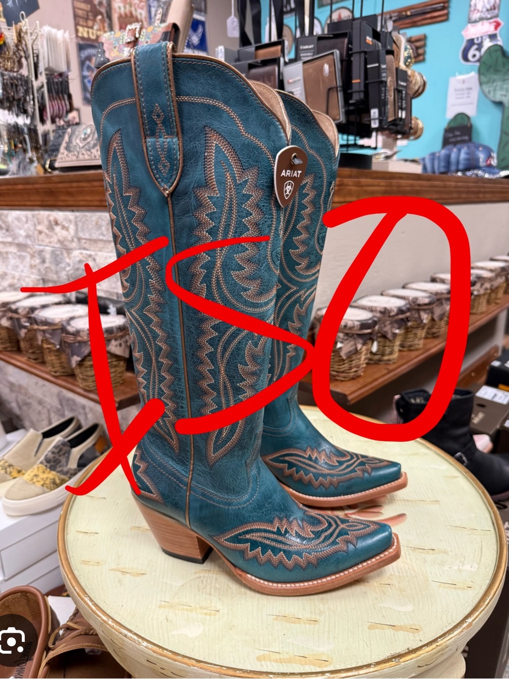 ISO TURQUOISE ARIAT CASANOVAS | Size 9
